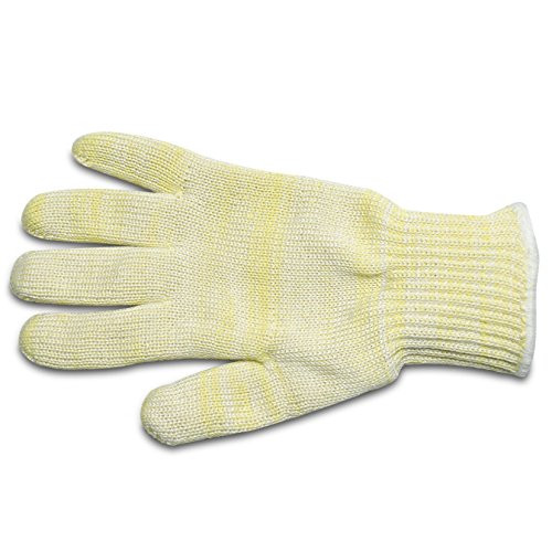 Grillhandschuh Hitzeschutz bis 250°C - One Size Links und Rechtshänder - Hitzebeständiger Fingerhandschuh zum Grillen von Grinscard