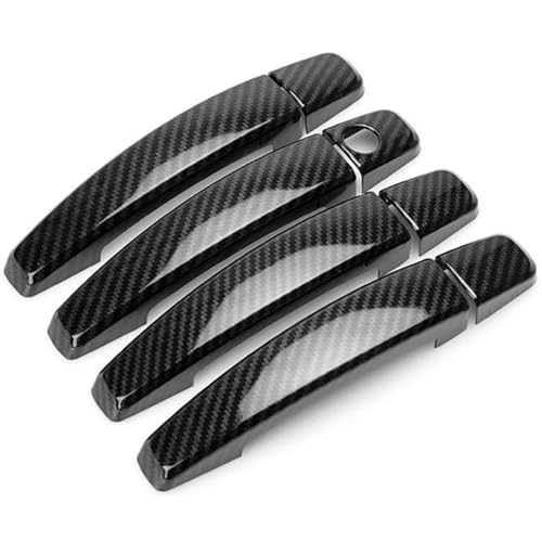 Griozzyi Türgriffabdeckung Auto Auto-Außentürgriff links für Cruze für Malibu Auto-Außentürgriff Türenschüssel. Kohlefaser-Textur Abdeckungsverkleidung.(1) von Griozzyi