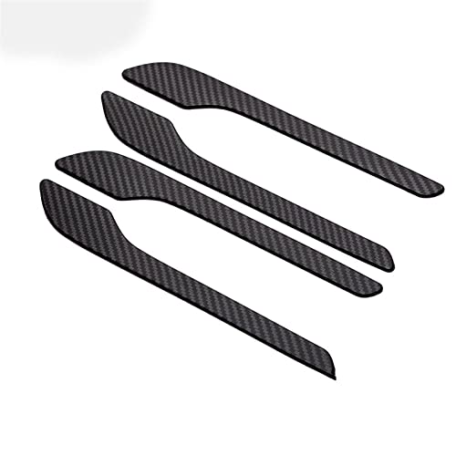 Griozzyi Türgriffabdeckung Für Tesla für Modell 3 für Modell Y Auto Türgriff Wrap Dekoration Aufkleber Kunststoff Modifikation Griff Abdeckung Kit Protector(Matte Carbon) von Griozzyi