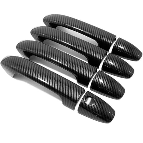 Türgriffabdeckung Auto Auto Links Außentür Griff für vito V Klasse V260 W447 2014-2019 Carbon Faser(Without Smart Hole) von Griozzyi