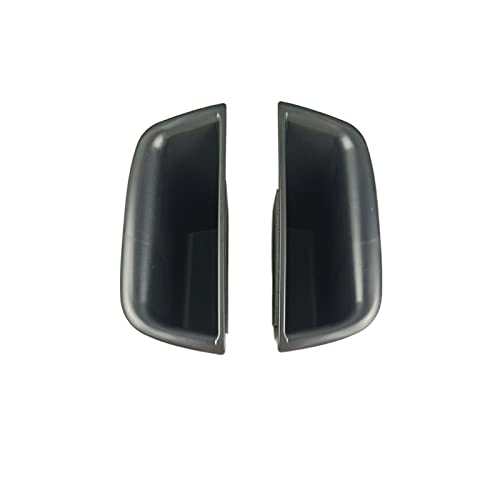 Türgriffabdeckung Für Benz C-Klasse W204 2008-2014 Innenraum Schwarz Autotür Armlehne Griffhalter Aufbewahrungsbox Auto Tasche Container(Rear Door) von Griozzyi