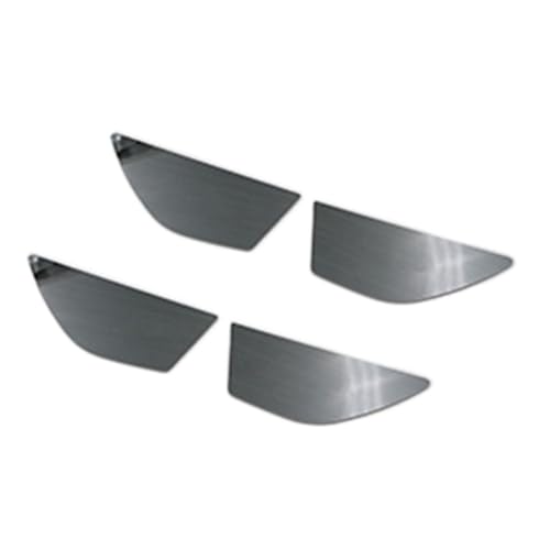 Türgriffabdeckung Für Hyundai Für Tucson NX4 2021 2022 Auto Innentür Griff Schüssel Abdeckung Stahl Dekoration Rahmen Aufkleber Zubehör(B Black) von Griozzyi