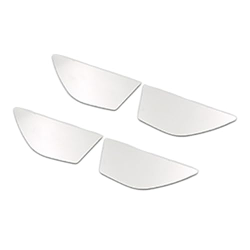 Türgriffabdeckung Für Hyundai Für Tucson NX4 2021 2022 Auto Innentür Griff Schüssel Abdeckung Stahl Dekoration Rahmen Aufkleber Zubehör(B Silver) von Griozzyi
