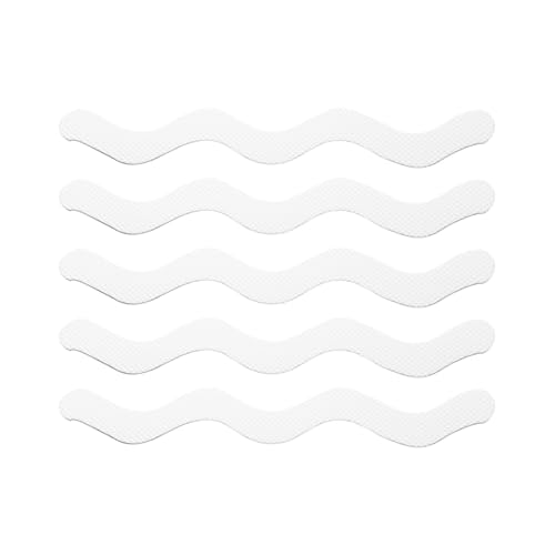 Grip Shop Anti-Rutsch Aufkleber für Badewanne, Dusche, Treppe, Schwimmbad Schutz Welle 1.3 x 18cm 12 Stück Weiß Grip Shop Anti-Rutsch Aufkleber für Badewanne, Dusche, Treppe, Schwimmbad Schutz Welle 1.3 x 18cm 12 Stück Weiß von Grip Shop