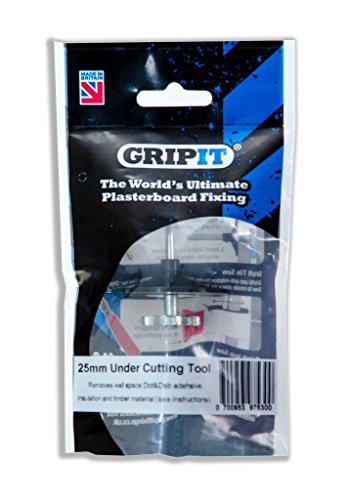 GripIt 25 mm Undercutting-Tool für Gipskarton – geeignet für Blaue GripIts GripIt 25 mm Undercutting-Tool für Gipskarton – geeignet für Blaue GripIts von Grip-it