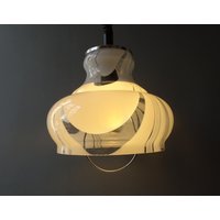 Vintage 1970Er Jahre Murano Glas Deckenleuchte Rise & Fall Aufhängung von GrisSourisBrocante