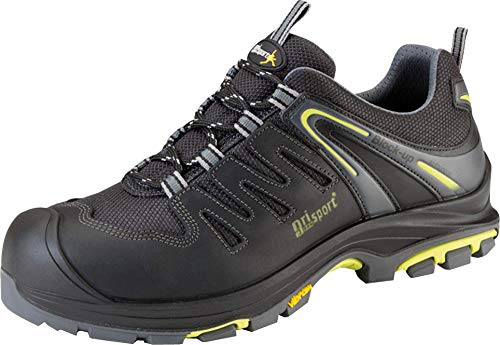 Grisport 74653 CD26/46 Mugello, Halbschuhe S3, schwarz/gelb, Größe 46 von Grisport