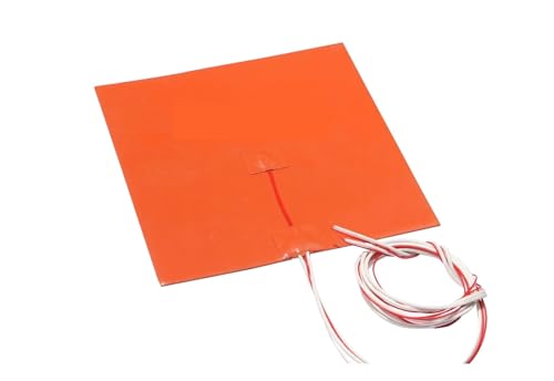 Grivon Heizkissen aus Silikon Benutzerdefiniertes Silikon-Heizbett 450 x 1200 mm 220 V 1500 W mit Kleber und 100-k-Thermistor(110v) von Grivon