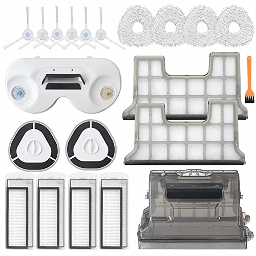 Griwiuiowe 21-Teiliges ZubehöR-Set für T10 J1 J2 Roboter-Staubsauger Filter Wischtuch Kehrwischmodul Staubbox Griwiuiowe 21-Teiliges ZubehöR-Set für T10 J1 J2 Roboter-Staubsauger Filter Wischtuch Kehrwischmodul Staubbox von Griwiuiowe