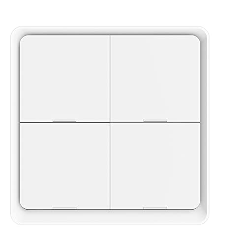 Griwiuiowe 4 Tuya ZigBee Wireless 12 Scene Switch Button Controller Batteriebetriebenes AutomatisierungsSGenario für Tuya-GeräTe Griwiuiowe 4 Tuya ZigBee Wireless 12 Scene Switch Button Controller Batteriebetriebenes AutomatisierungsSGenario für Tuya-GeräTe von Griwiuiowe