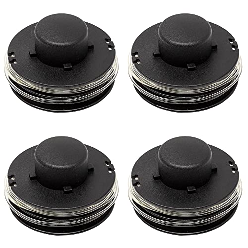 Fadenspule Trimmerspule passend für den Grizzly Tools Akku Rasentrimmer CT2000 Sense Freischneider Akku Trimmer Rasen Kantenschneider (4 Stück) von Grizzly Tools