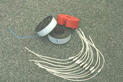 10 Fäden + 2 Spulen + 1 Fadenhalter Grizzly Tools Elektro Rasentrimmer ERT 500 Pro von Grizzly Tools