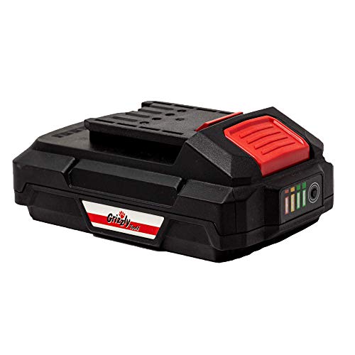 Grizzly Tools Ersatzakku 20V, 2,0 Ah, passend Akku-Laubbläser ALB 2020 von Grizzly Tools