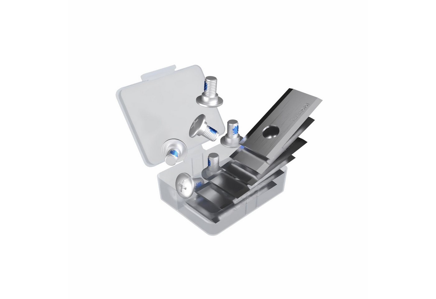 Grizzly Tools Mährobotermesser Ersatzmesser-Set für Parkside Akku Mähroboter PAMR 500 A1 (6-St., Set), Für Parkside Mähroboter von Grizzly Tools