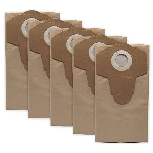 Papierfilterbeutel 5er Pack 30L Staubsaugerbeutel Filterbeutel Staubbeutel Staubtüte passend für Einhell TH-VC 1820 S Nass Trockensauger Staub Fangsack Filtertüte Staubfangsack Papierfilterbeutel 5er Pack 30L Staubsaugerbeutel Filterbeutel Staubbeutel Staubtüte passend für Einhell TH-VC 1820 S Nass Trockensauger Staub Fangsack Filtertüte Staubfangsack von Grizzly Tools