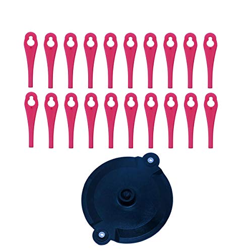 Parkside Akku Rasentrimmer PRTA 20-Li A1 - LIDL IAN 311046 (20 Messer + Halter) von Grizzly Tools
