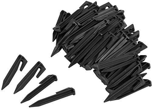 100er Set Begrenzungsnägel, Erdnägel, Nägel für Mr. Gardener Mähroboter Rasenmäher MR 400 und MR 1000 von Grizzly