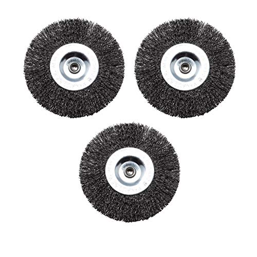 3 Fugenbürsten, Rundbürsten Set aus Metall, für Grizzly Universalbürste ERB 550-1H, Grizzly ERB 550-2S, Grizzly ERB 550-3U 3 Fugenbürsten, Rundbürsten Set aus Metall, für Grizzly Universalbürste ERB 550-1H, Grizzly ERB 550-2S, Grizzly ERB 550-3U von Grizzly