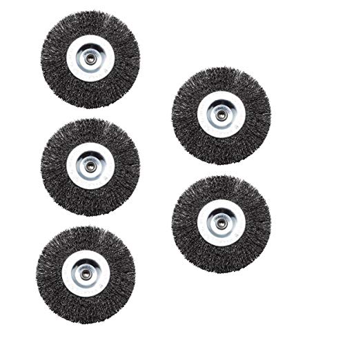5 Fugenbürsten, Rundbürsten Set aus Metall, für Grizzly Universalbürste ERB 550-1H, Grizzly ERB 550-2S, Grizzly ERB 550-3U 5 Fugenbürsten, Rundbürsten Set aus Metall, für Grizzly Universalbürste ERB 550-1H, Grizzly ERB 550-2S, Grizzly ERB 550-3U von Grizzly