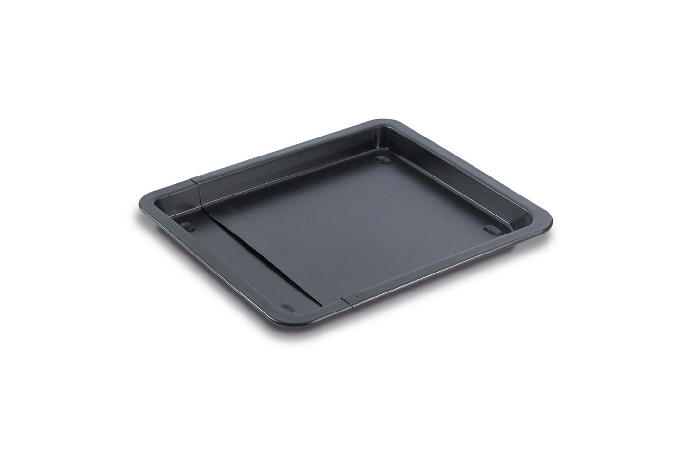 Grizzly Backblech Rechteckiges, ausziehbares Ofenblech 33–52 cm – verstellbar, (1-St), Größenverstellbares, antihaftbeschichtetes Backofenblech von Grizzly