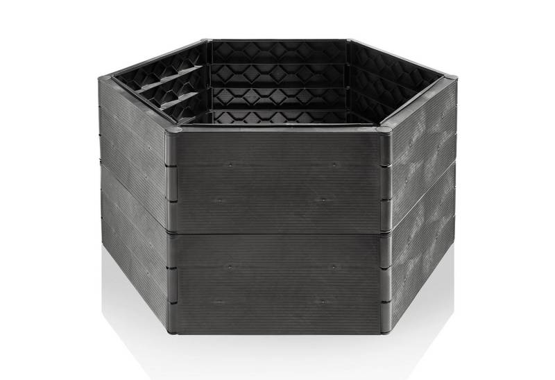 Grizzly Hochbeet Blumenkasten-System, 2er Set – für Garten & Balkon, wetterfest (2 St), Für Gemüsebeet, robust & langlebig von Grizzly