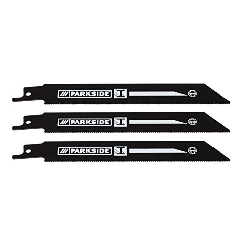 Metall-Sägeblatt Set, 3-teilig, (HSS 150/18 TPI) für Parkside 4 in 1 Kombigerät PKGA 14.4 A1 - LIDL IAN 110037 (3) von Grizzly