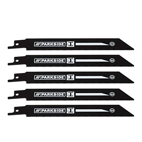 Metall-Sägeblatt Set, 5-teilig, (HSS 150/18 TPI) für Parkside 4 in 1 Kombigerät PKGA 14.4 A1 - LIDL IAN 110037 (5) von Grizzly