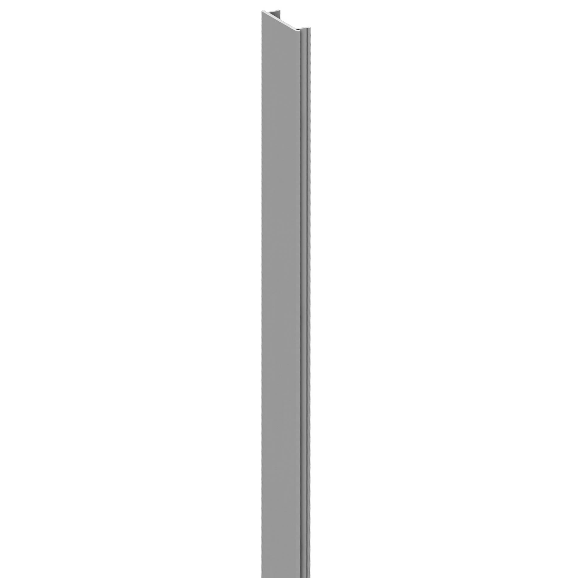 GroJa Aluminium-Pfostenabdeckleiste silbergrau 300 cm GroJa Aluminium-Pfostenabdeckleiste silbergrau 300 cm von GroJa