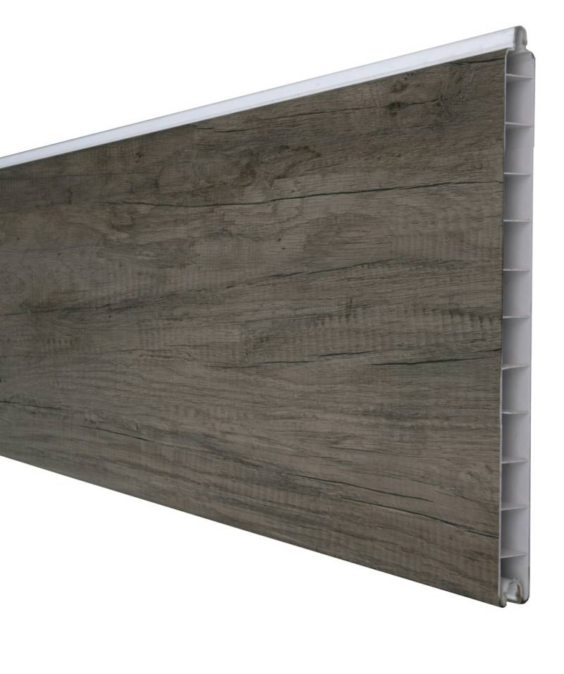 GroJa BasicLine PVC Stecksystem Premium Einzelprofil monument_oak von GroJa