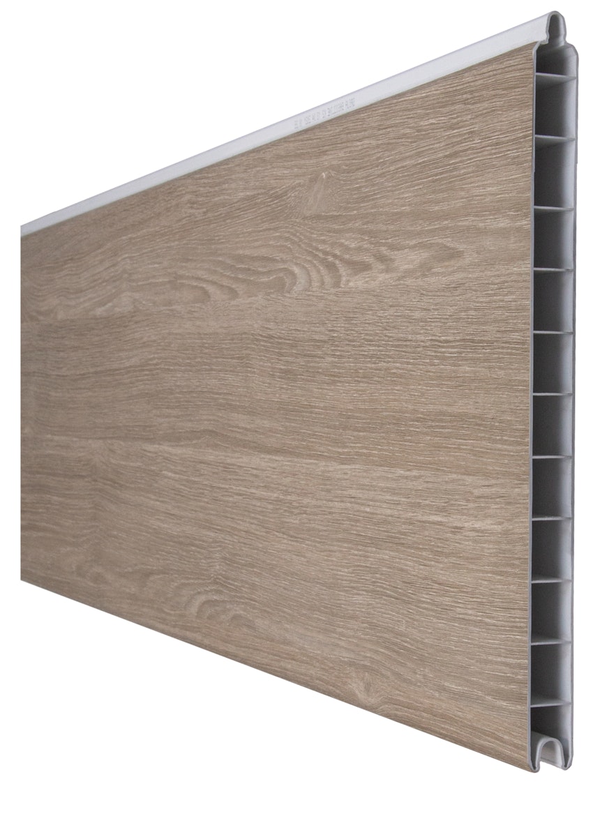 GroJa BasicLine PVC Stecksystem Premium Einzelprofil sheffield_oak von GroJa