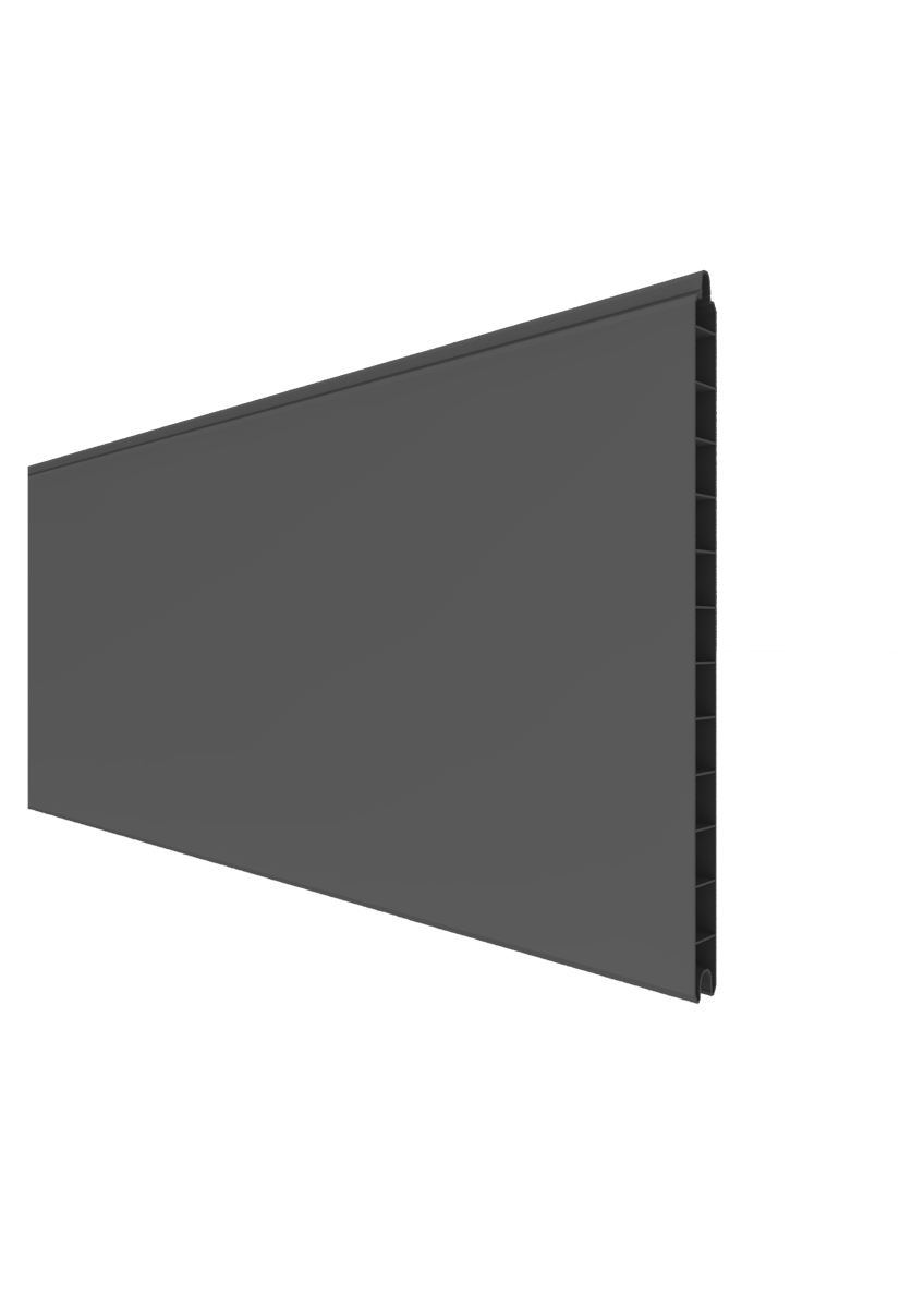 GroJa BasicLine Stecksystem Einzelprofil 180 x 30 x 1,9 cm Anthrazit von GroJa