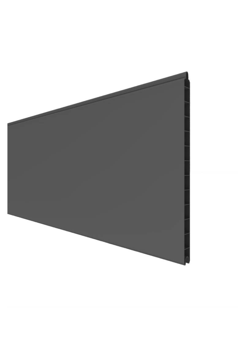 GroJa BasicLine Stecksystem Einzelprofil 180 x 30 x 1,9 cm Anthrazit von GroJa