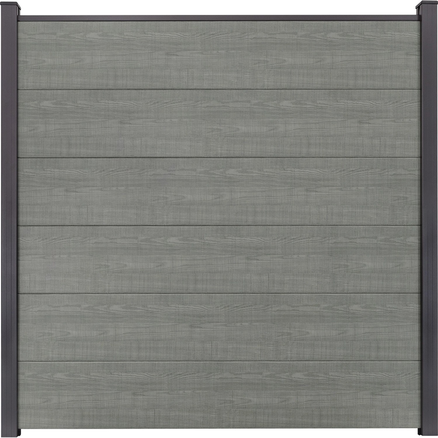 GroJa BasicLine Stecksystem Komplettset 180 x 180 cm Grey Ash Cut Grau von GroJa