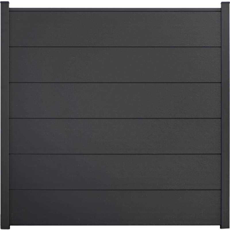 GroJa BasicLine Stecksystem Komplettset Anthrazit 180 x 180 cm von GroJa