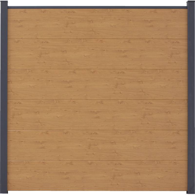 GroJa BasicLine Stecksystem Komplettset Asteiche Natur 180 x 180 cm von GroJa