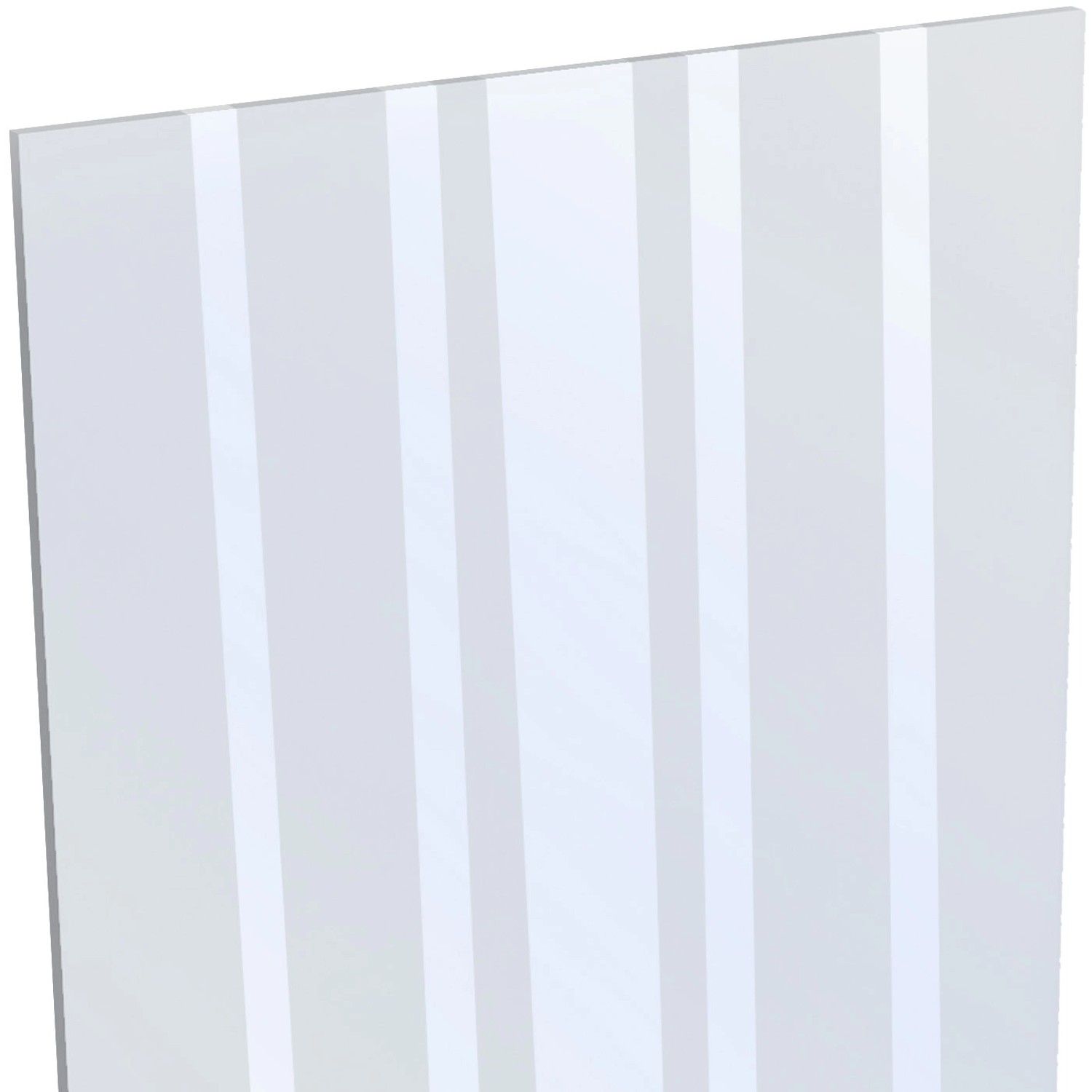 GroJa Designeinsatz Glas ESG 180 cm x 30 cm x 0,4 cm satinierte Streifen von GroJa