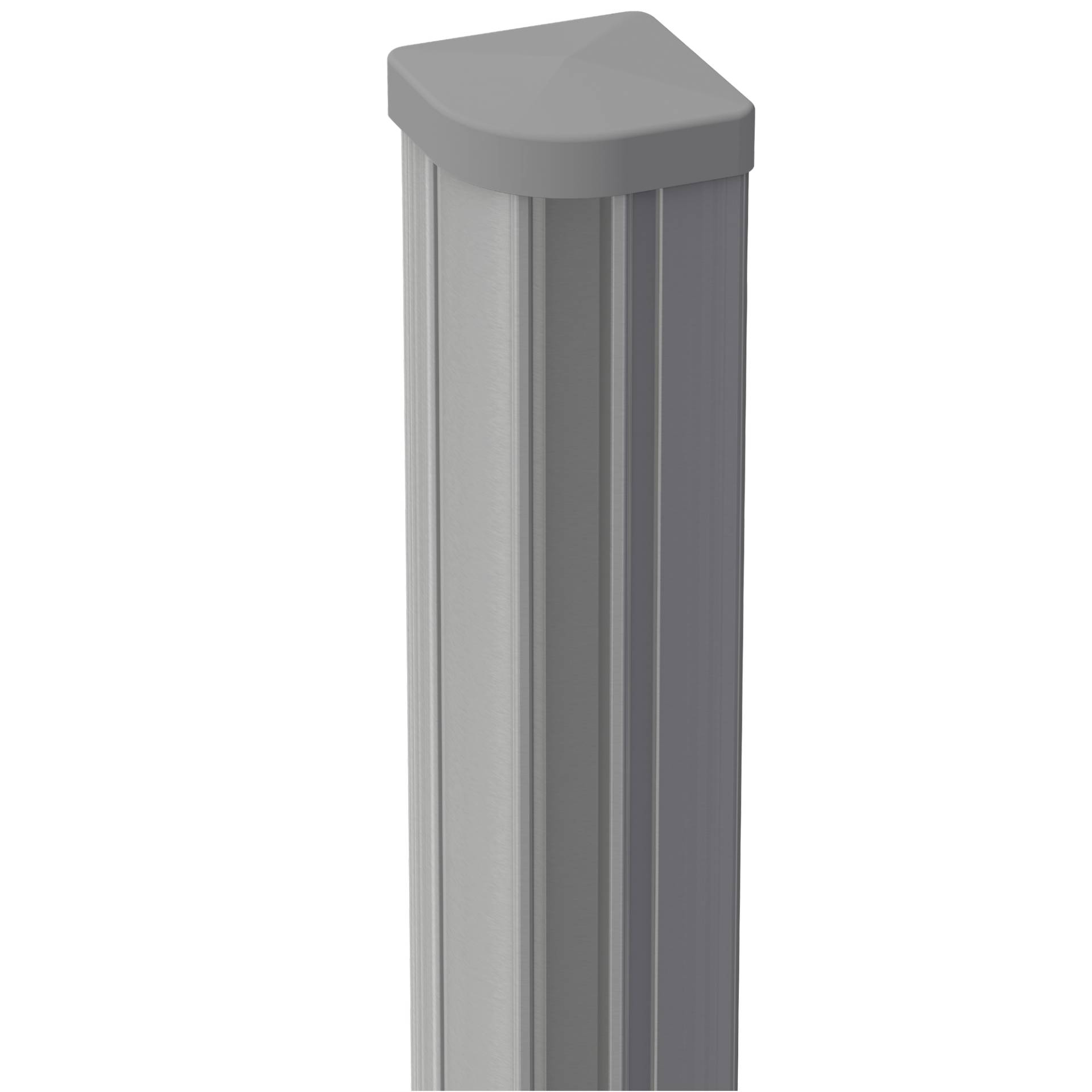 GroJa Eckpfosten Steckzaun variabel Aluminium silbergrau 9 x 9 x 190 cm GroJa Eckpfosten Steckzaun variabel Aluminium silbergrau 9 x 9 x 190 cm von GroJa