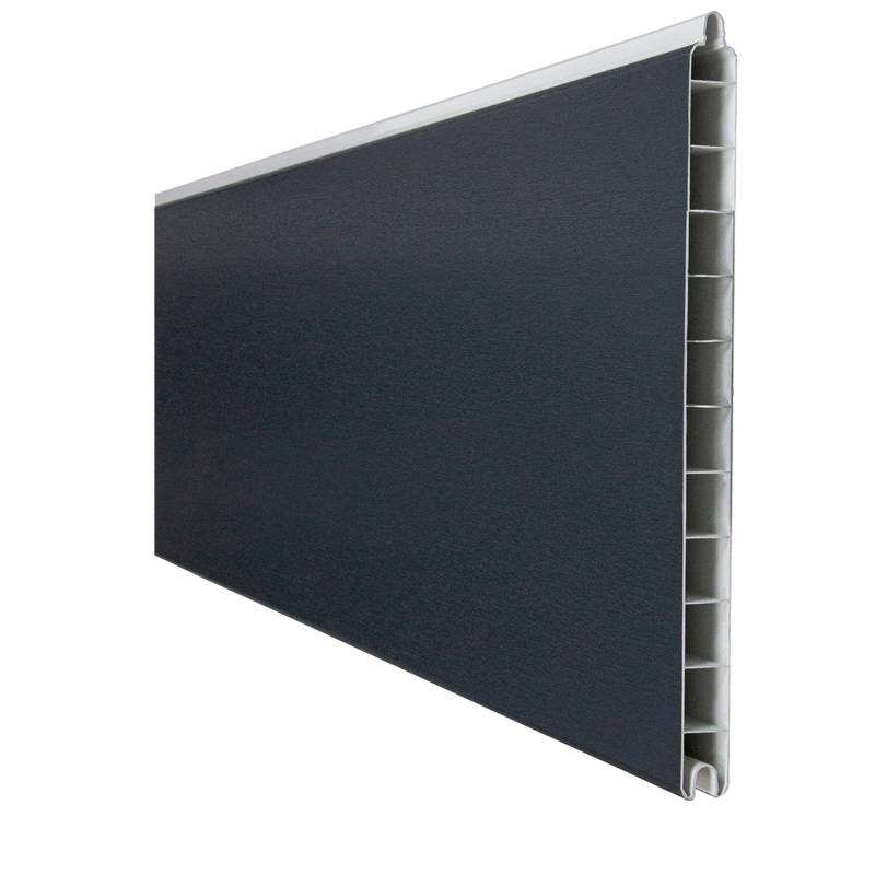 GroJa Einzelprofil 'BasicLine Premium' anthrazitgrau 180 x 28,4 x 1,9 cm von GroJa