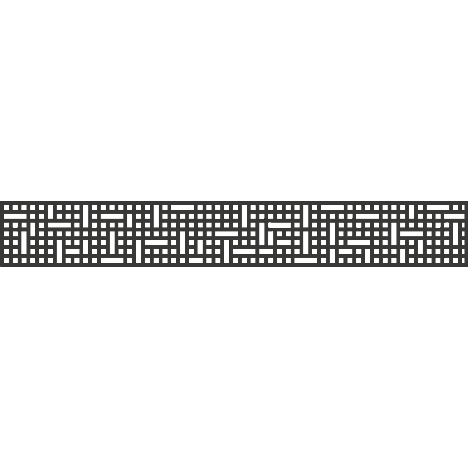 GroJa Einzelprofil Designeinsatz 'Mesh' Aluminium anthrazit 180 x 30 cm GroJa Einzelprofil Designeinsatz 'Mesh' Aluminium anthrazit 180 x 30 cm von GroJa