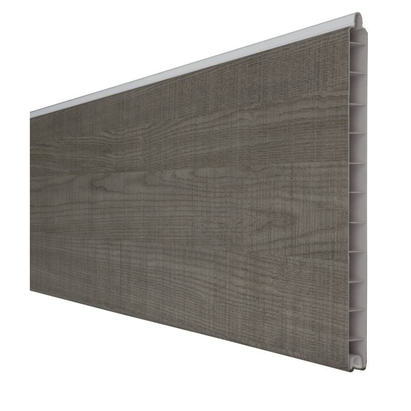 GroJa Einzelprofil Premium Basicline 180 cm x 28,4 cm Grey Ash Cut von GroJa