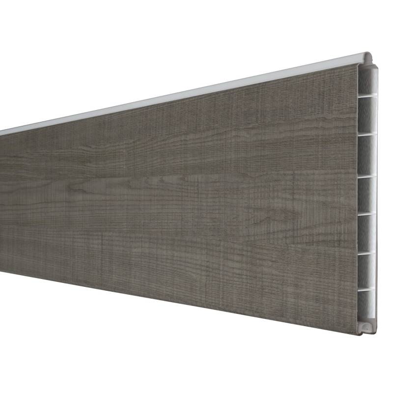 GroJa Einzelprofil Schmal Basicline 180 cm x 15 cm Grey Ash Cut von GroJa
