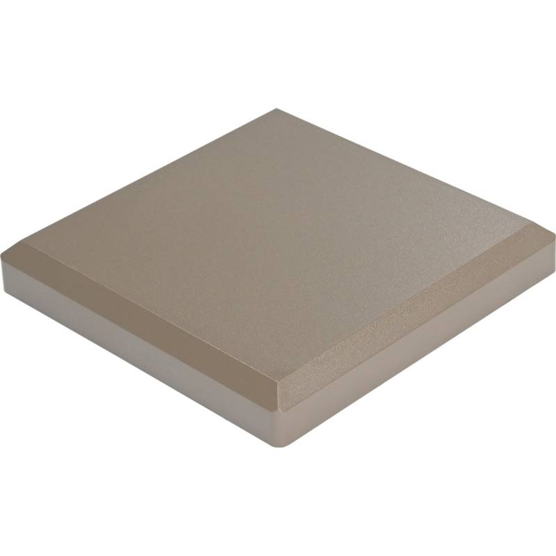 GroJa Fertigzaun-Pfostenkappe 7 x 7 cm Bi-Color Sand von GroJa
