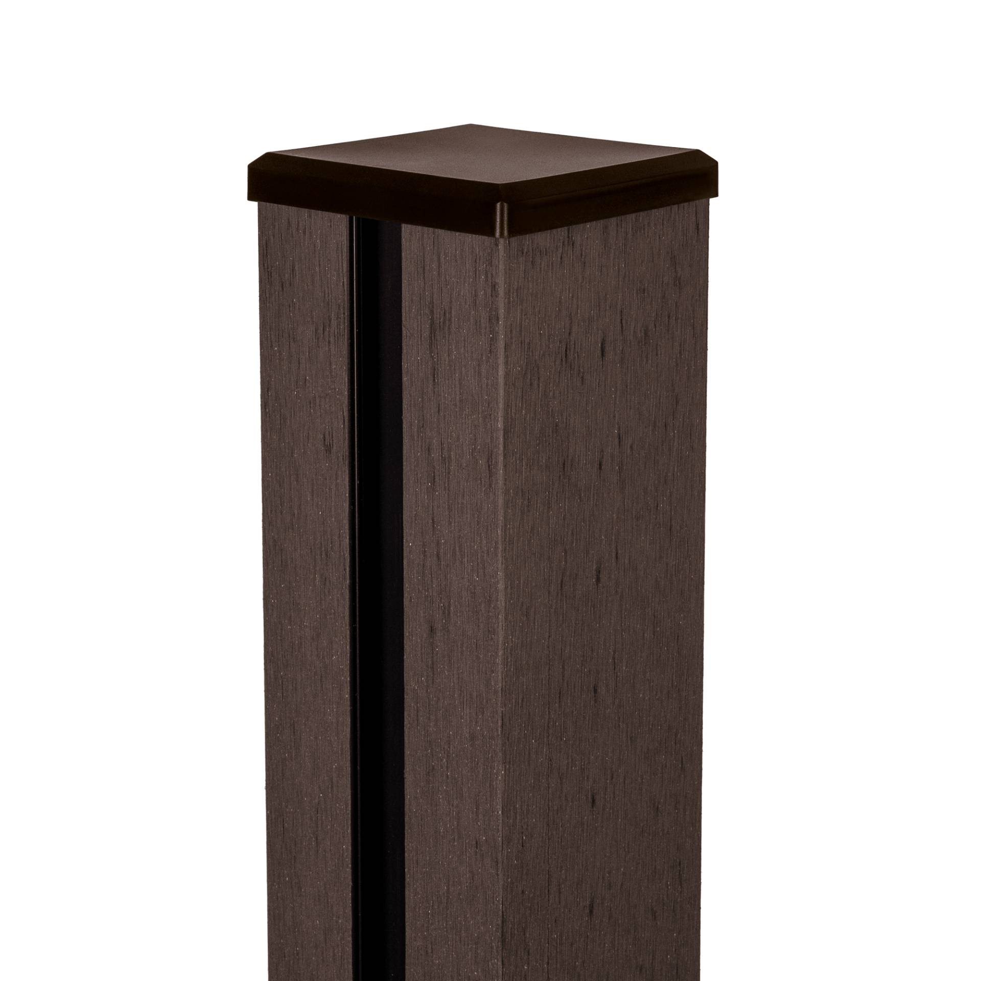 GroJa Pfosten Steckzaun 'Solid' BPC/Stahl Erdbraun 10 x 10 x 300 cm GroJa Pfosten Steckzaun 'Solid' BPC/Stahl Erdbraun 10 x 10 x 300 cm von GroJa