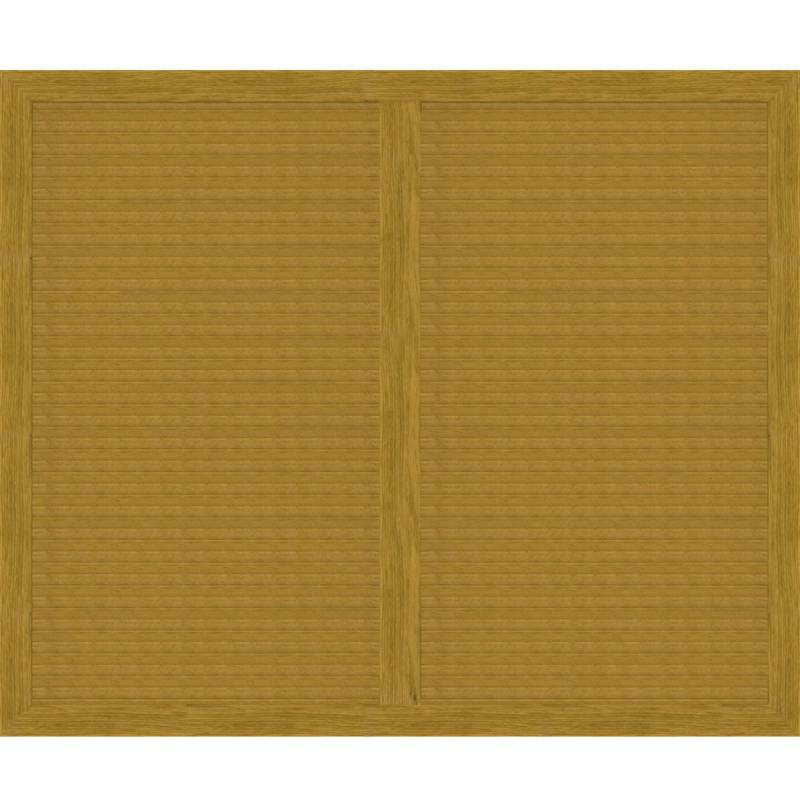 GroJa Select Typ U mit Lamellen 1,50 Meter hoch -  -asteiche natur-180 cm von GroJa