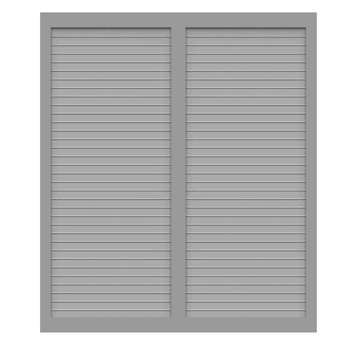GroJa Select Typ U mit Lamellen 1,50 Meter hoch - -silbergrau -180 cm GroJa Select Typ U mit Lamellen 1,50 Meter hoch - -silbergrau -180 cm von GroJa