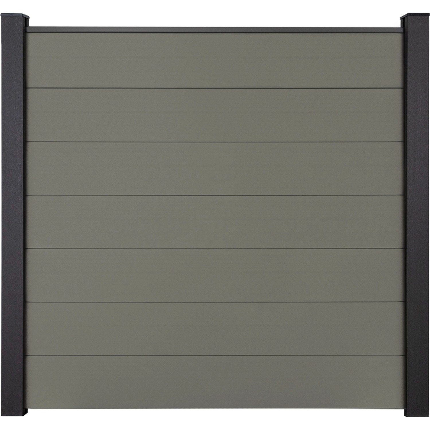 GroJa Solid Grande Steckzaunsystem 180 x 180 cm Grau von GroJa