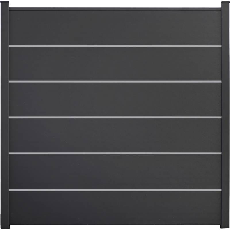 GroJa Steckzaun 'BasicLine Premium' Stecksystem anthrazitgrau 180 x 180 cm GroJa Steckzaun 'BasicLine Premium' Stecksystem anthrazitgrau 180 x 180 cm von GroJa