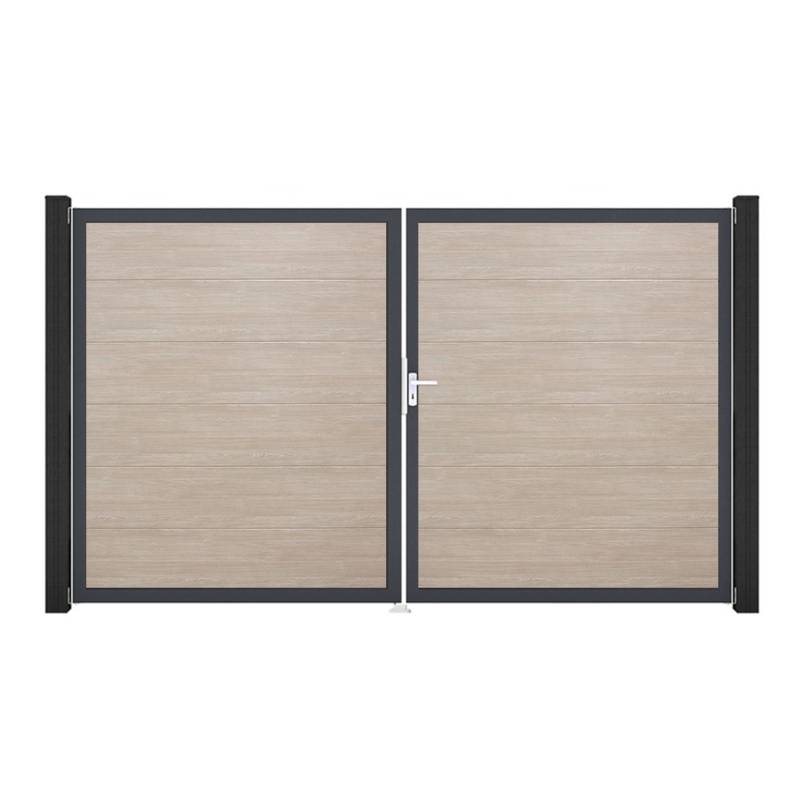 GroJa Steckzaun Tor BasicLine DIN Rechts DB Sheffield Oak von GroJa
