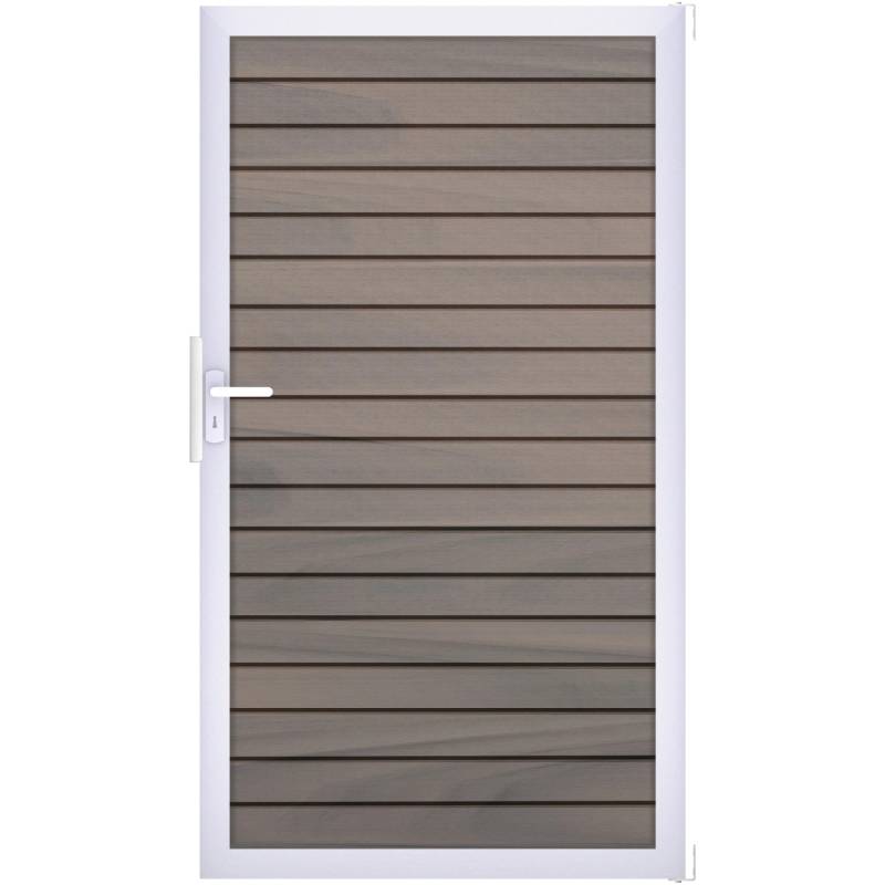 GroJa Steckzaun-Tor Solid-Rhombus 1-flg. EV1 Universal-DIN Bi-Color Co-Ex. von GroJa