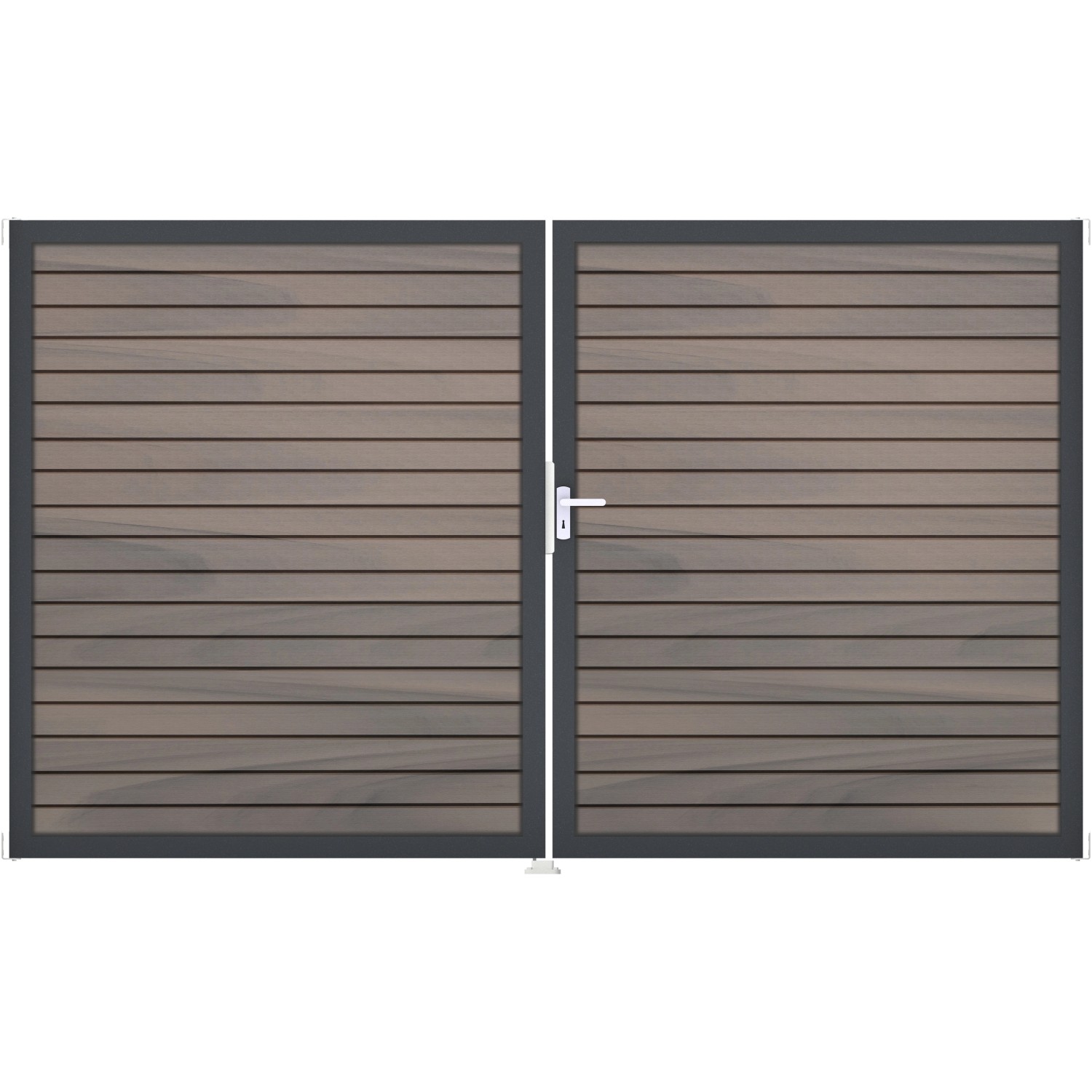 GroJa Steckzaun-Tor Solid-Rhombus 2-flg. DB703 DIN Rechts Bi-Color Co-Ex. GroJa Steckzaun-Tor Solid-Rhombus 2-flg. DB703 DIN Rechts Bi-Color Co-Ex. von GroJa